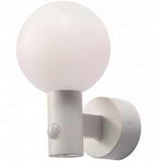 Φωτιστικό Απλίκα LED 15W 230V 1600lm 4000K Λευκή IP65 με Ανιχνευτή Κίνησης 99DS208WH